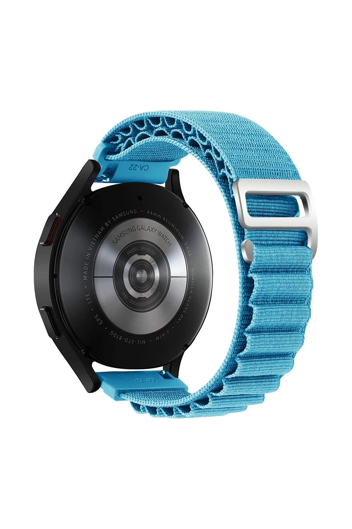 Mey İthalat® Watch 20mm KR410 Kumaş Kordon - Mavi