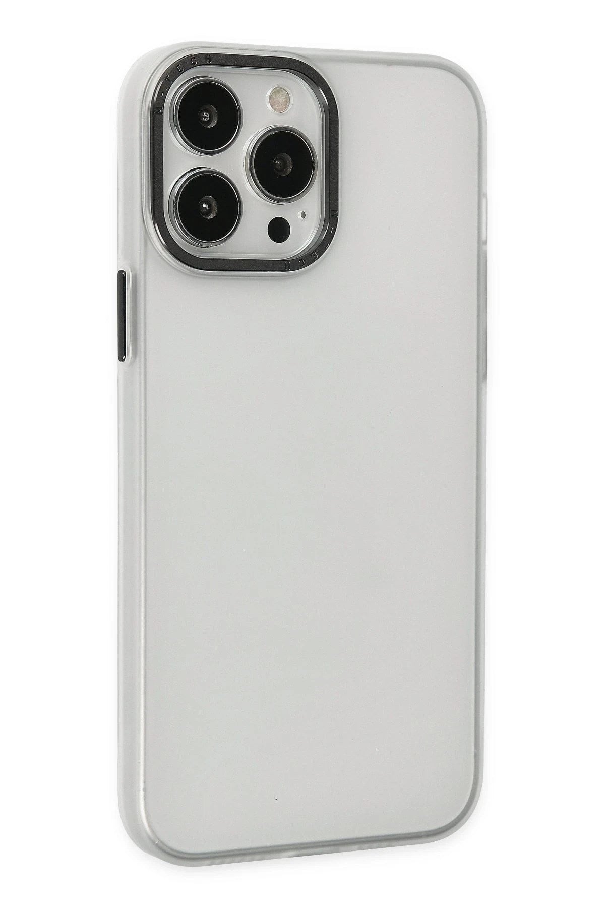 Mey İthalat® iPhone 14 Pro Kılıf Modos Metal Kapak - Şeffaf