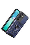Mey İthalat® Samsung Galaxy S26 Plus Pars Lens Yüzüklü Silikon - Lacivert