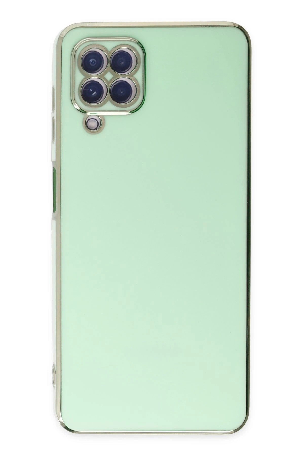 Mey İthalat® Samsung Galaxy A22 Kılıf Volet Silikon - Açık Yeşil