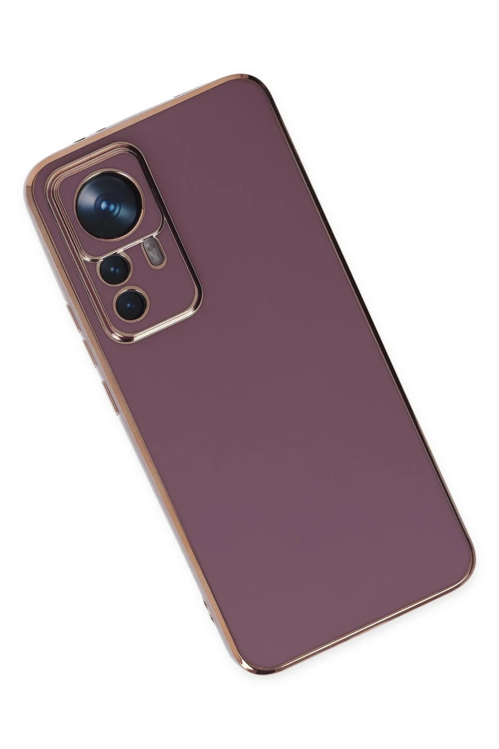 Mey İthalat® Mi 12T Pro Kılıf Volet Silikon - Mor