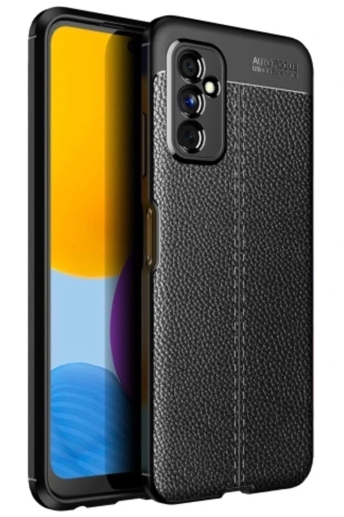 Mey İthalat® Samsung Galaxy M52 5G Kılıf Auto Focus Kapak - Siyah