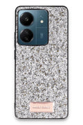 Mey İthalat® Redmi 13C Bright Simli Kapak - Gümüş