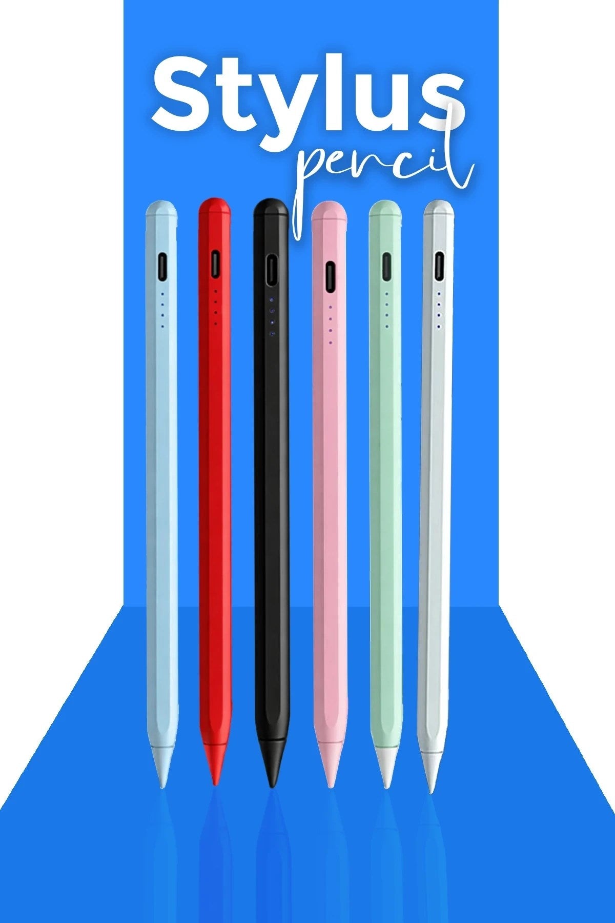 Mey İthalat® K2259 iPad Uyumlu Dokunmatik Stylus Kalem - Yeşil