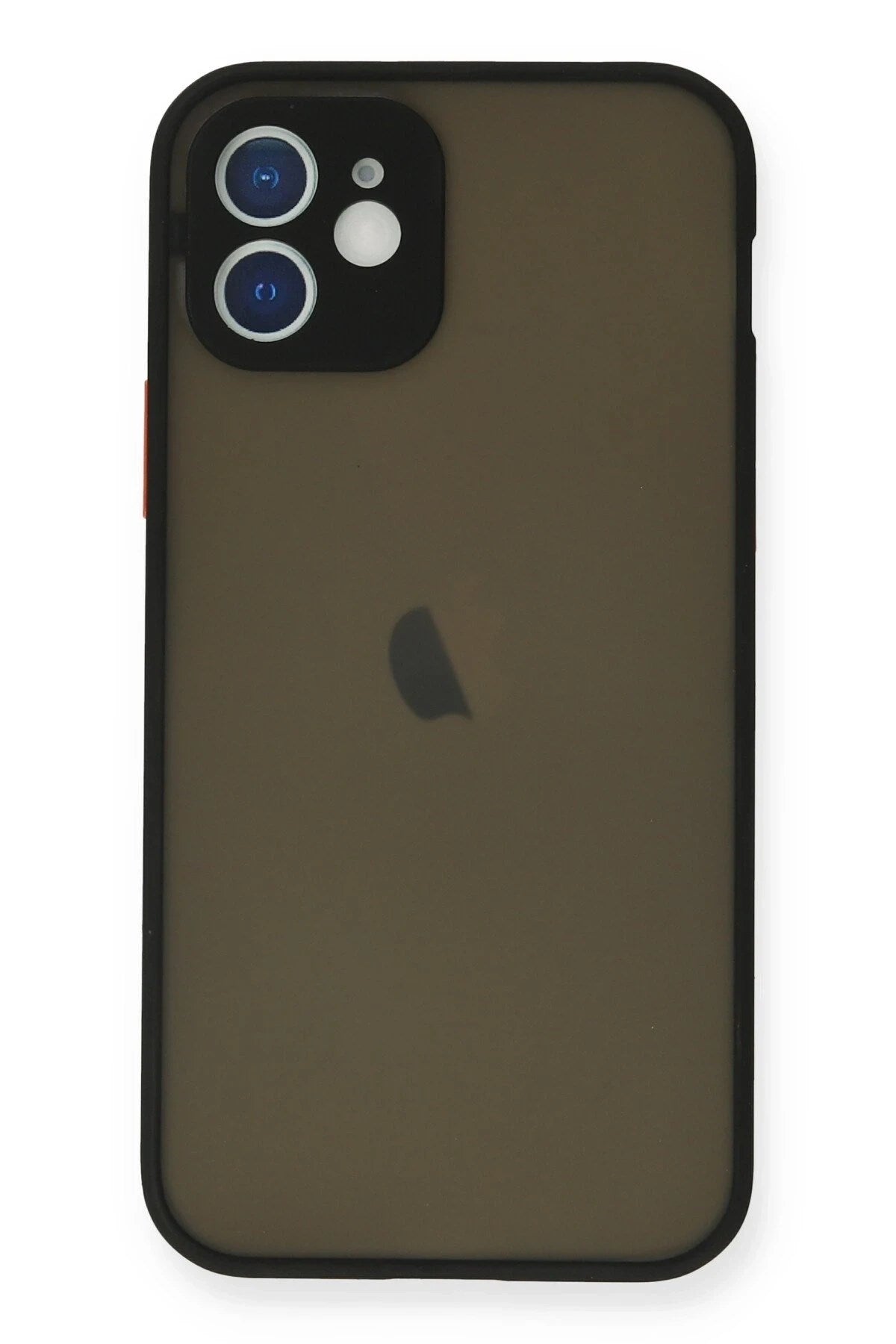 Mey İthalat® iPhone 12 Mini Kılıf Montreal Silikon Kapak - Siyah