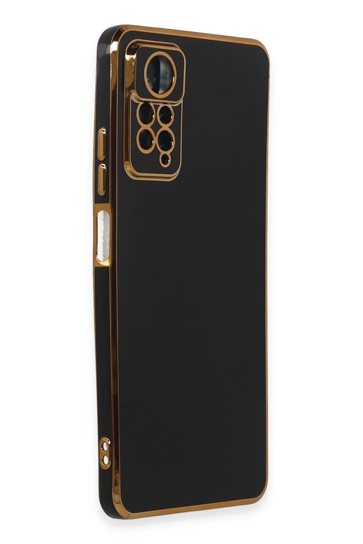 Mey İthalat® Redmi Note 11 Pro Kılıf Volet Silikon - Siyah