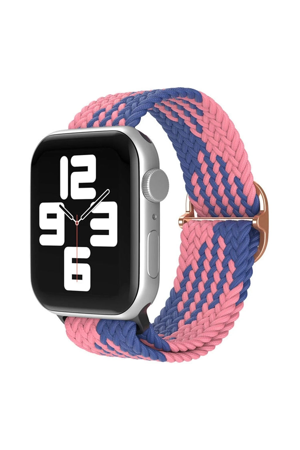 Mey İthalat® Watch 42mm Star Kordon - Pembe-Mavi