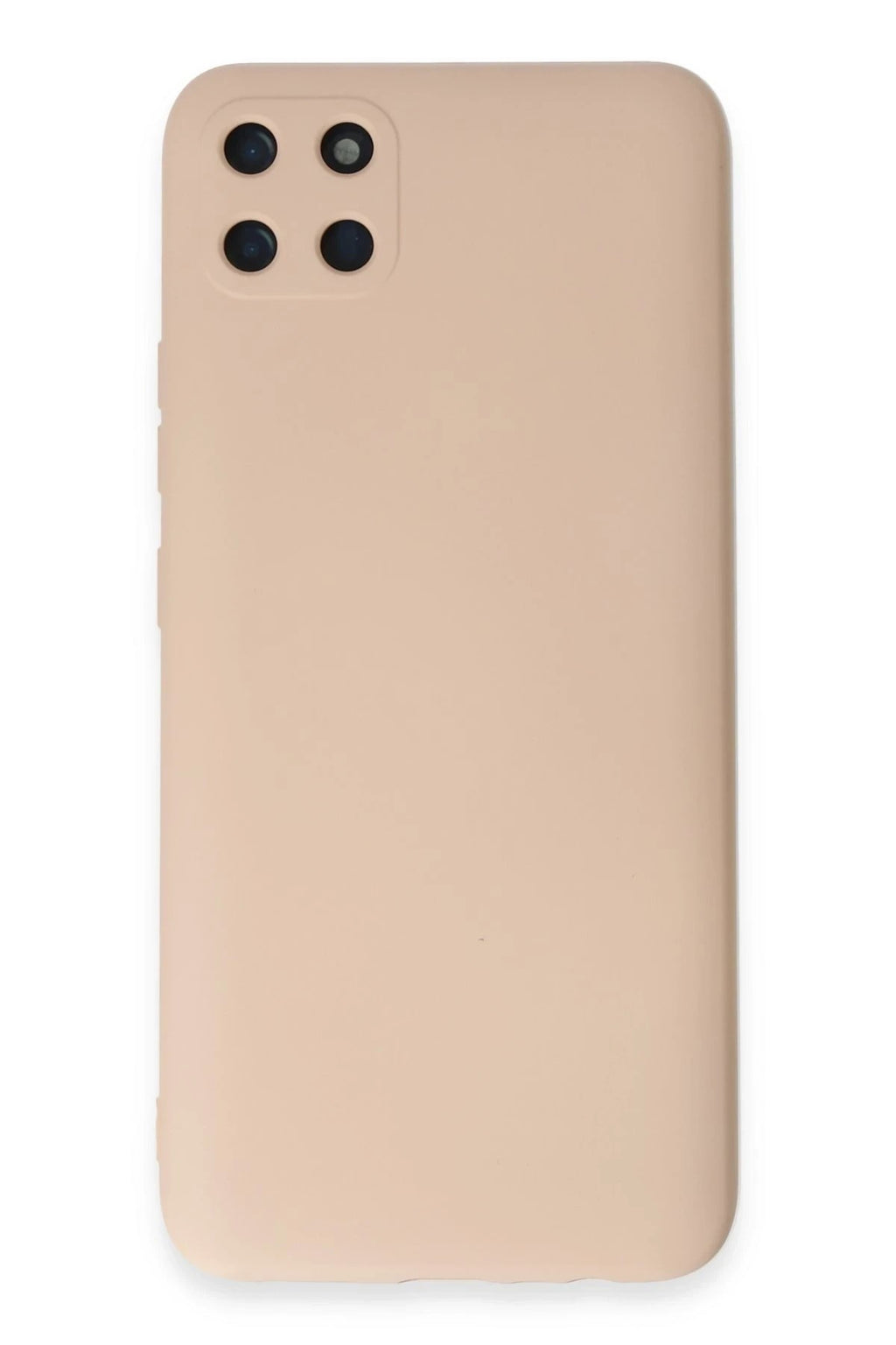 Mey İthalat® Realme C11 Kılıf Nano içi Kadife Silikon - Pudra