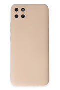 Mey İthalat® Realme C11 Kılıf Nano içi Kadife Silikon - Pudra