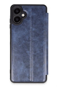 Mey İthalat® Samsung Galaxy A06 Kılıf Flip Cover - Lacivert