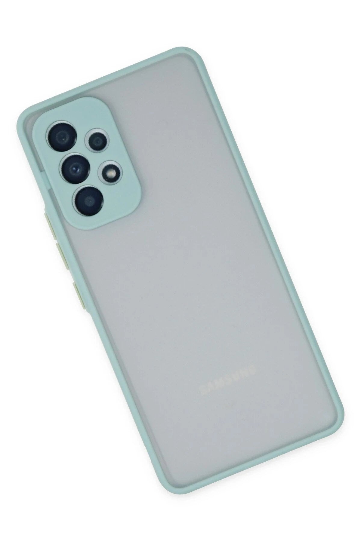 Mey İthalat® Samsung Galaxy A53 5G Kılıf Montreal Silikon Kapak - Turkuaz