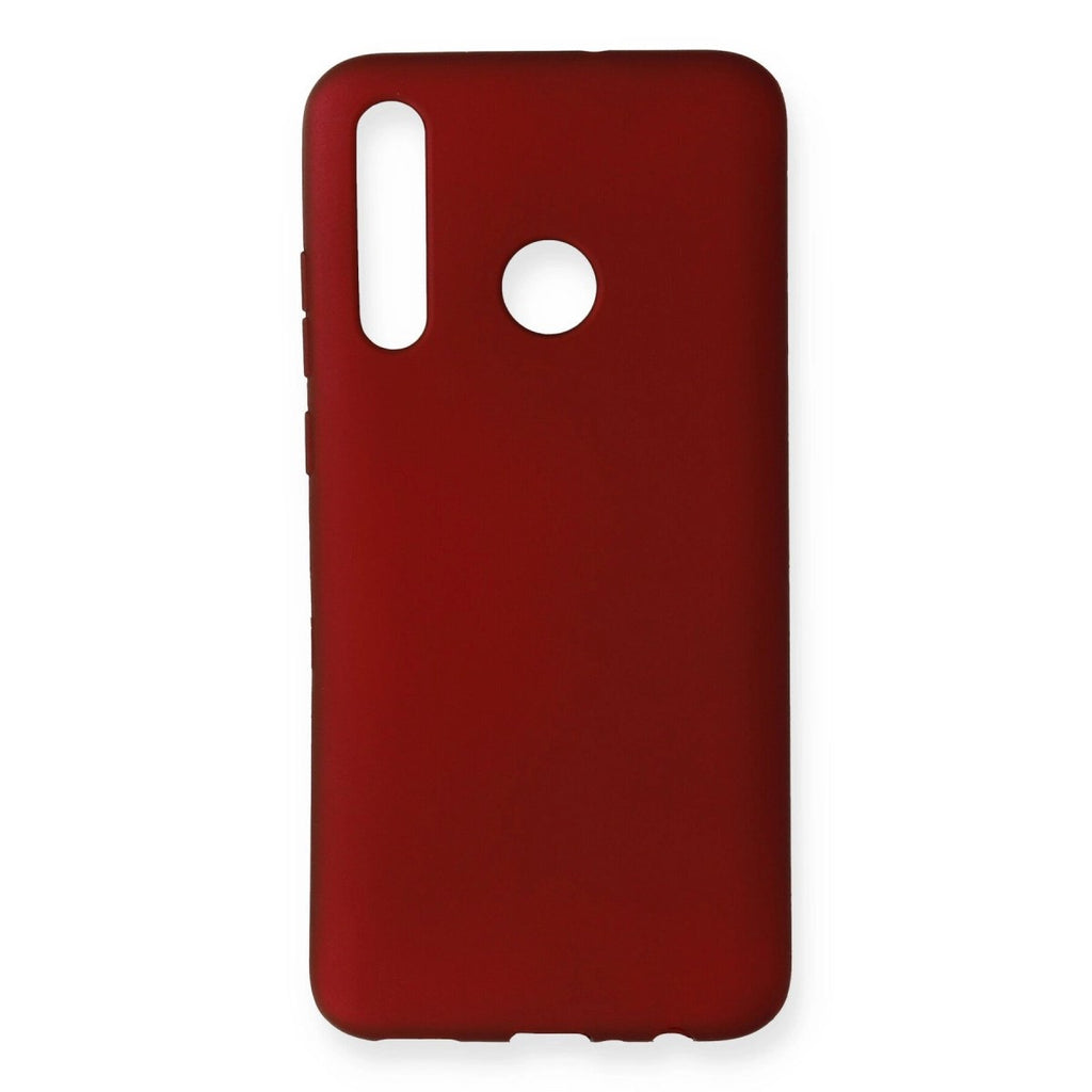 Mey İthalat® Huawei Honor 20 Lite Kılıf First Silikon - Bordo