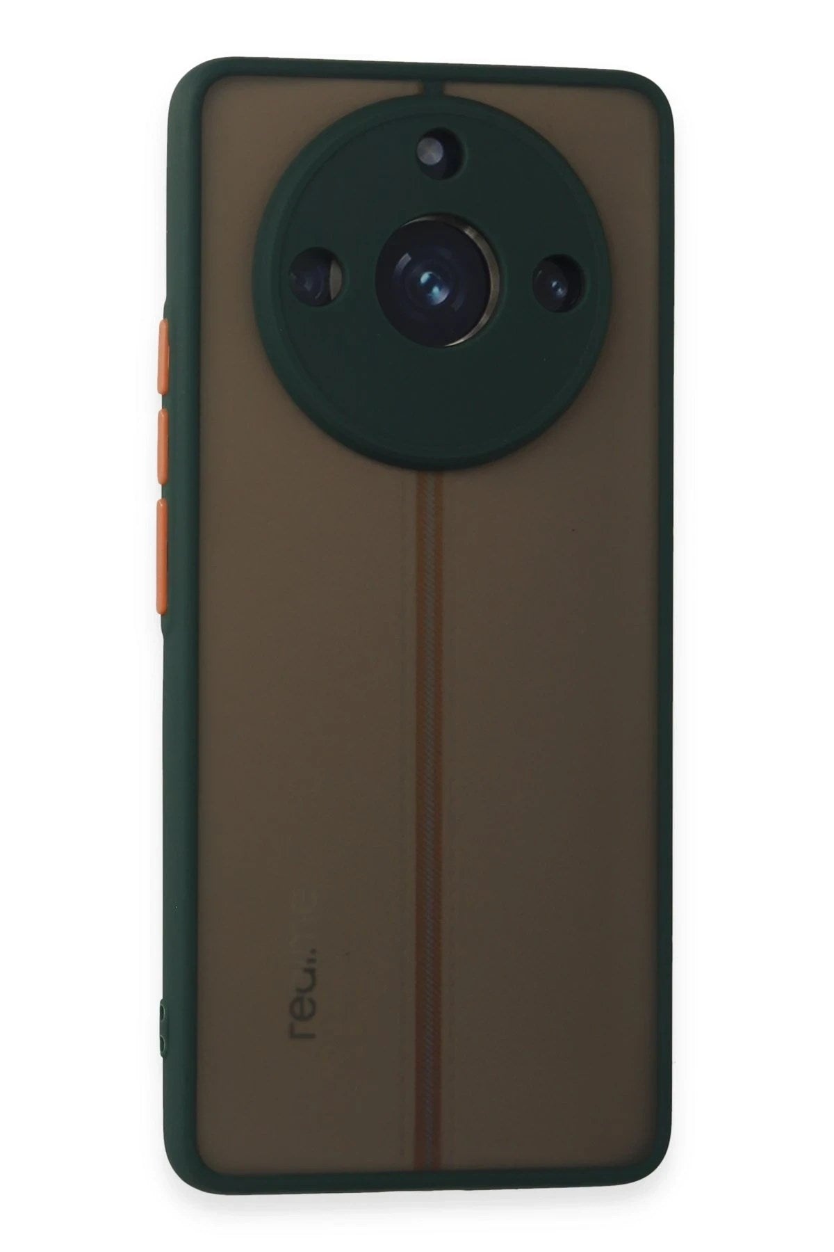 Mey İthalat® Realme 11 Pro Kılıf Montreal Silikon Kapak - Yeşil