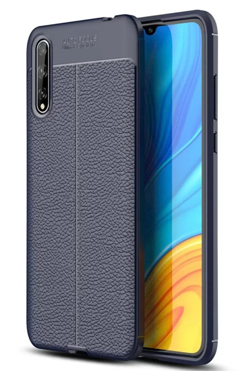 Mey İthalat® Huawei P Smart S Kılıf Auto Focus Kapak - Lacivert