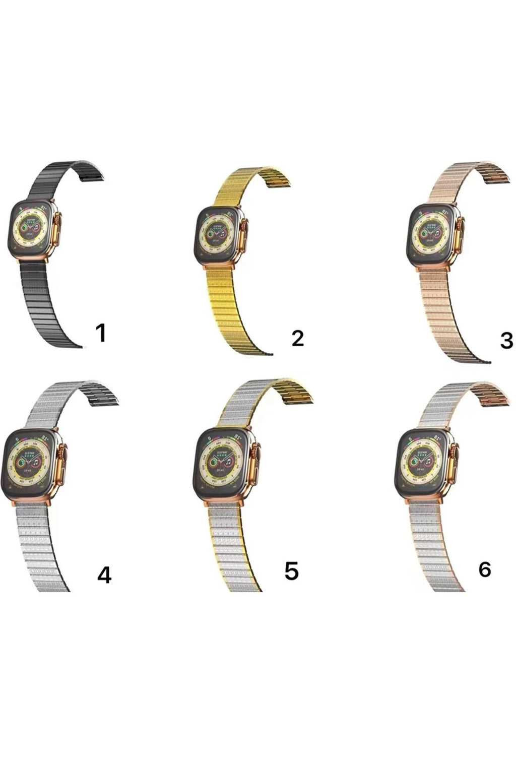 Mey İthalat® Watch 38mm Made Metal Kordon - Gümüş