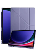 Mey İthalat® Samsung Galaxy X730 Tab S11 Kalemlikli Mars Tablet Kılıfı - Lavender