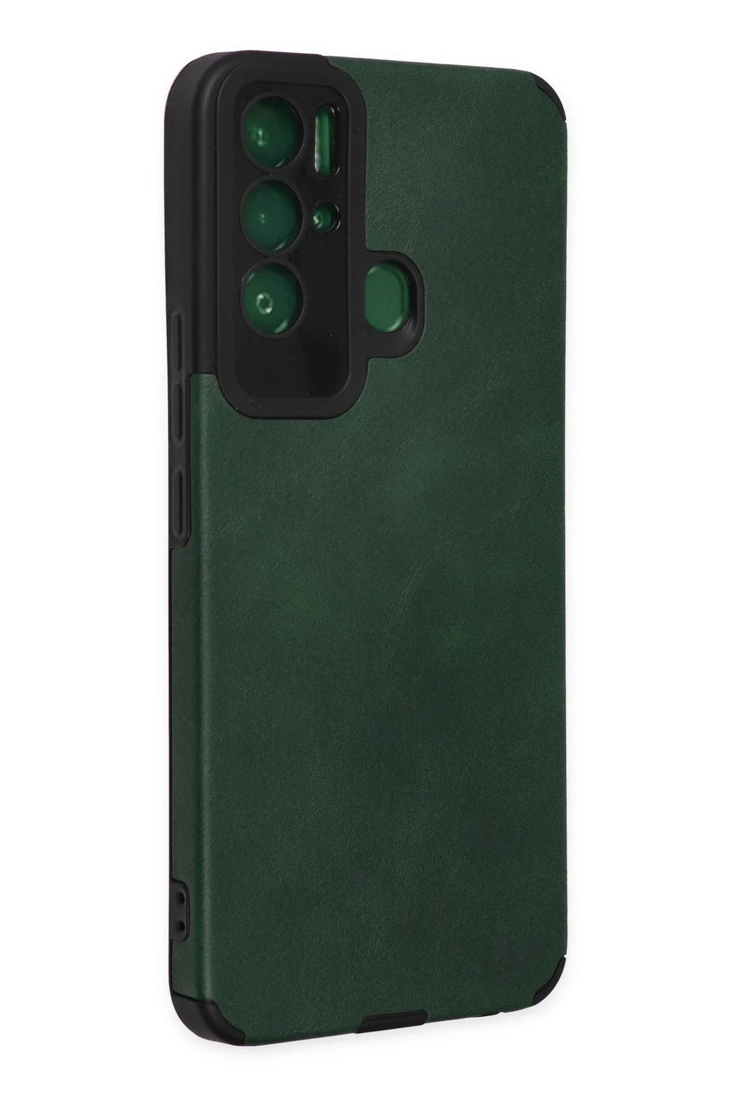 Mey İthalat® Tecno Pova Neo Kılıf Loop Deri Silikon - Yeşil