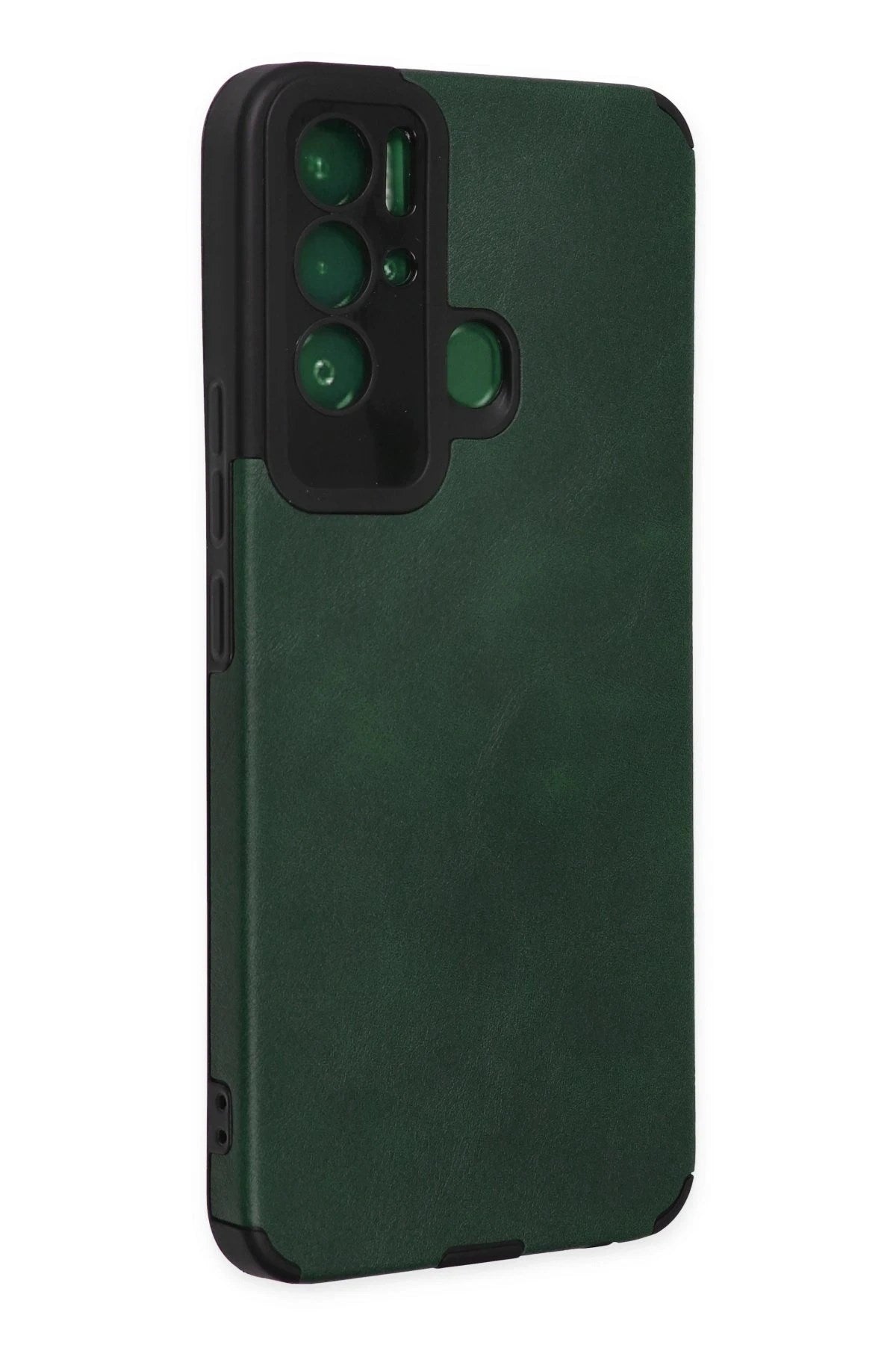 Mey İthalat® Tecno Pova Neo Kılıf Loop Deri Silikon - Yeşil