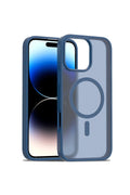Mey İthalat® iPhone 16 Pro Jota Magsafe Kapak - Lacivert