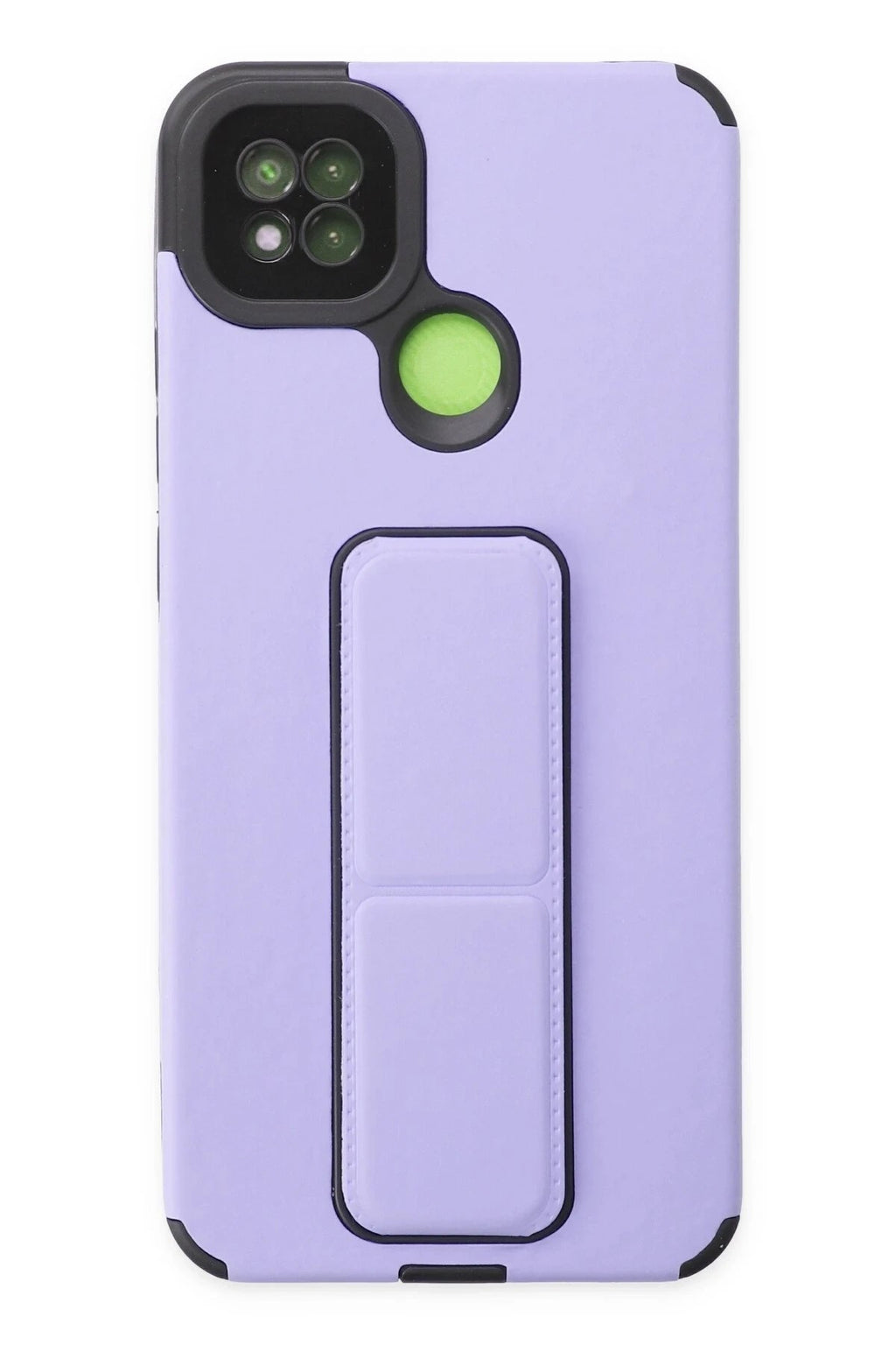 Mey İthalat® Redmi 9C Kılıf Mega Standlı Silikon - Lila