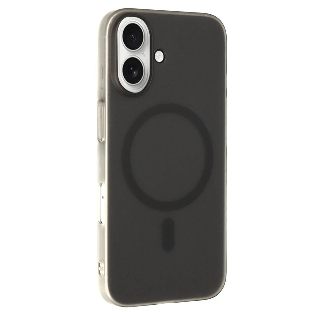 Mey İthalat® iPhone 16 Plus Tuna PC Slim Magsafe Kapak - Siyah