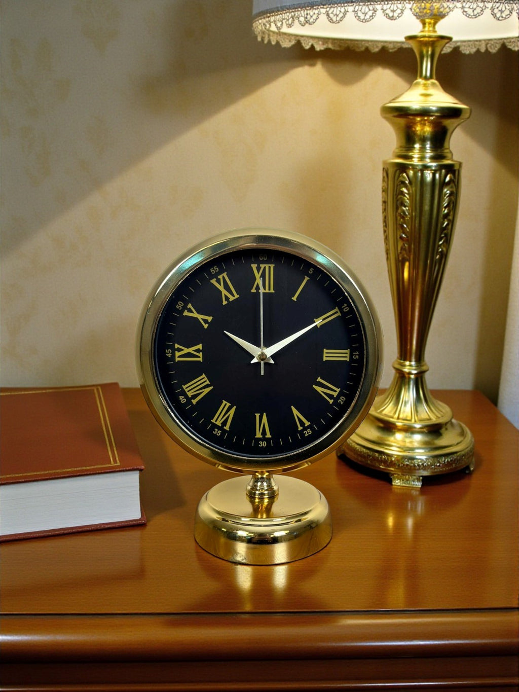 Prestige Gold Roma 25 x 20 Cm Metal Masa Saati