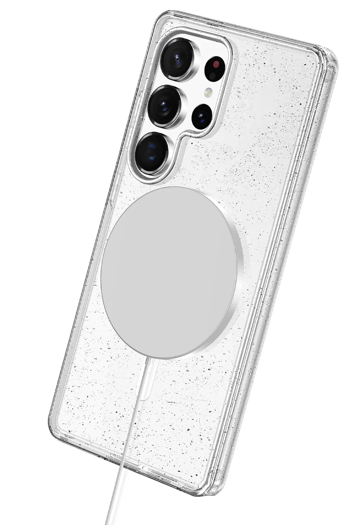 Mey İthalat® Samsung Galaxy S25 Ultra Star Magsafe Kapak - Şeffaf