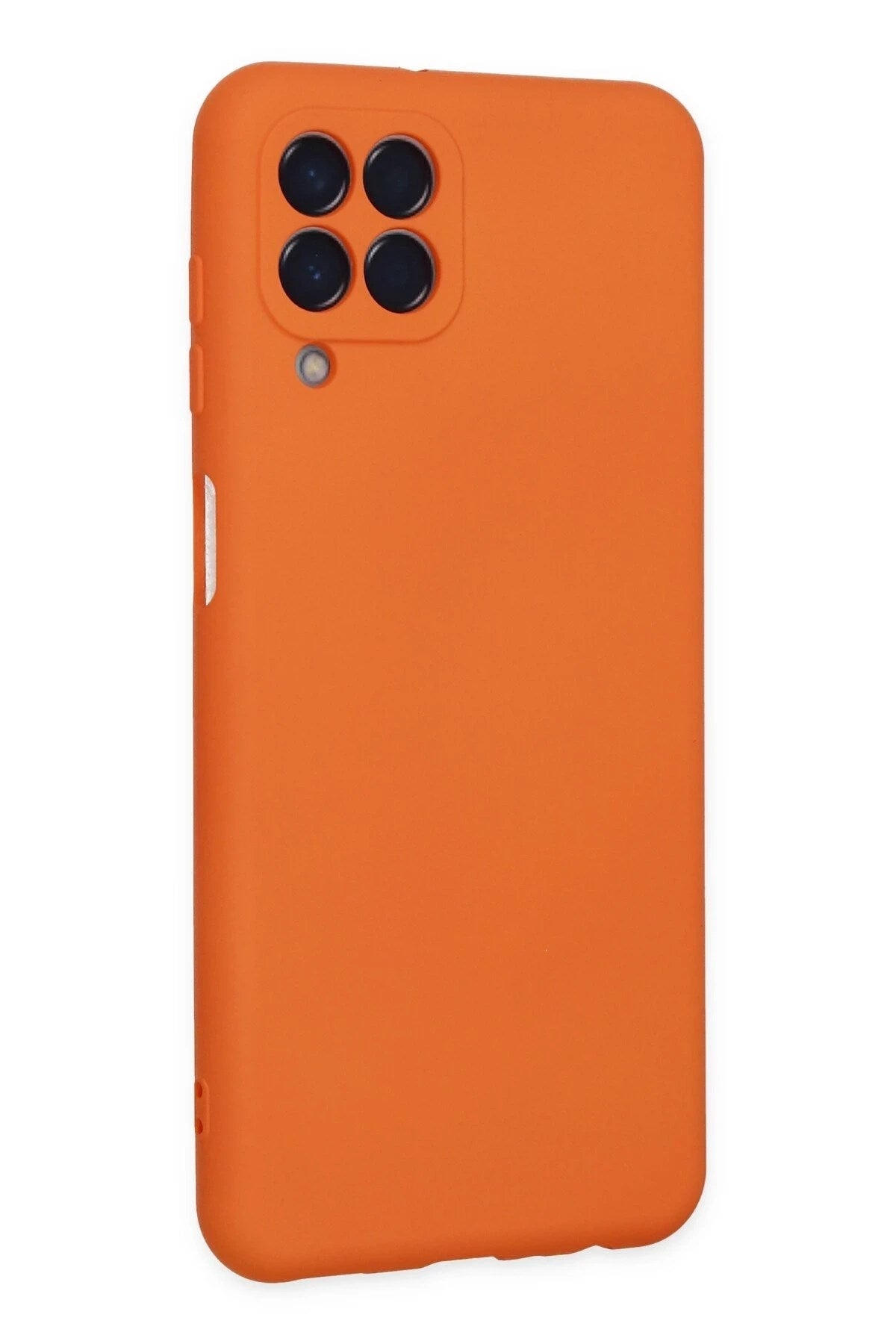 Mey İthalat® Samsung Galaxy M33 Kılıf Nano içi Kadife Silikon - Turuncu