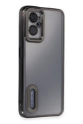 Mey İthalat® Realme 9i 4G Kılıf Slot Silikon - Siyah