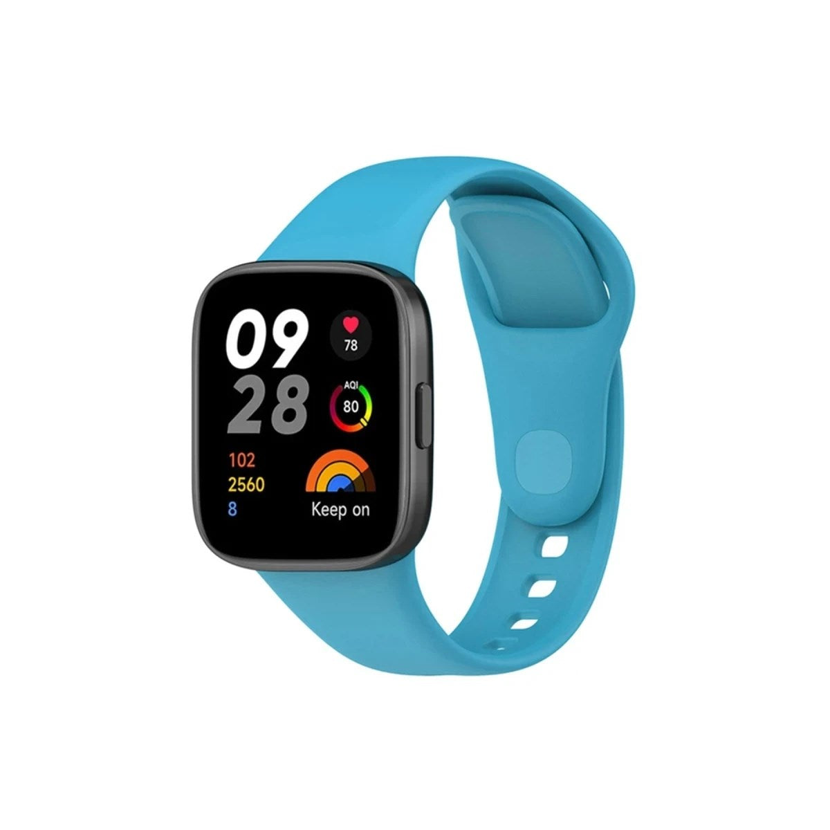 Mey İthalat® Redmi Watch 3 Klasik Kordon - Bebek Mavisi