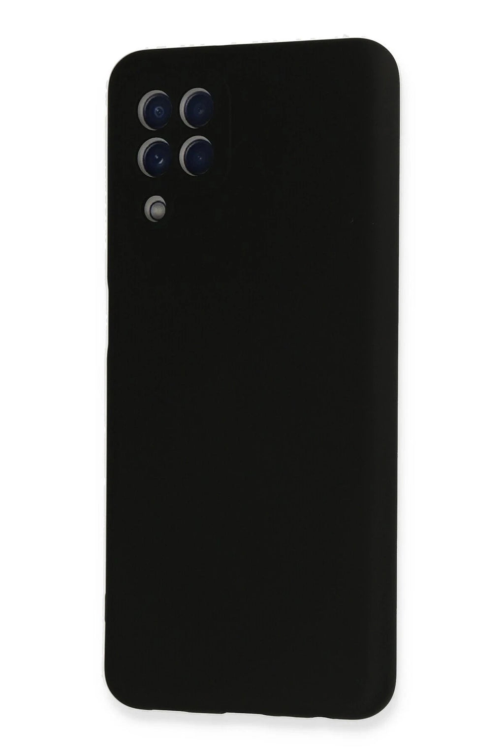 Mey İthalat® Samsung Galaxy A22 Kılıf Nano içi Kadife Silikon - Siyah