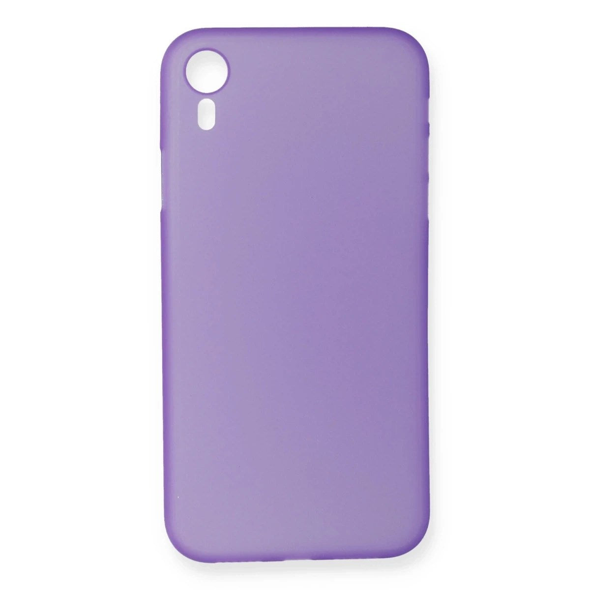 Mey İthalat® iPhone XR Kılıf PP Ultra İnce Kapak - Mor