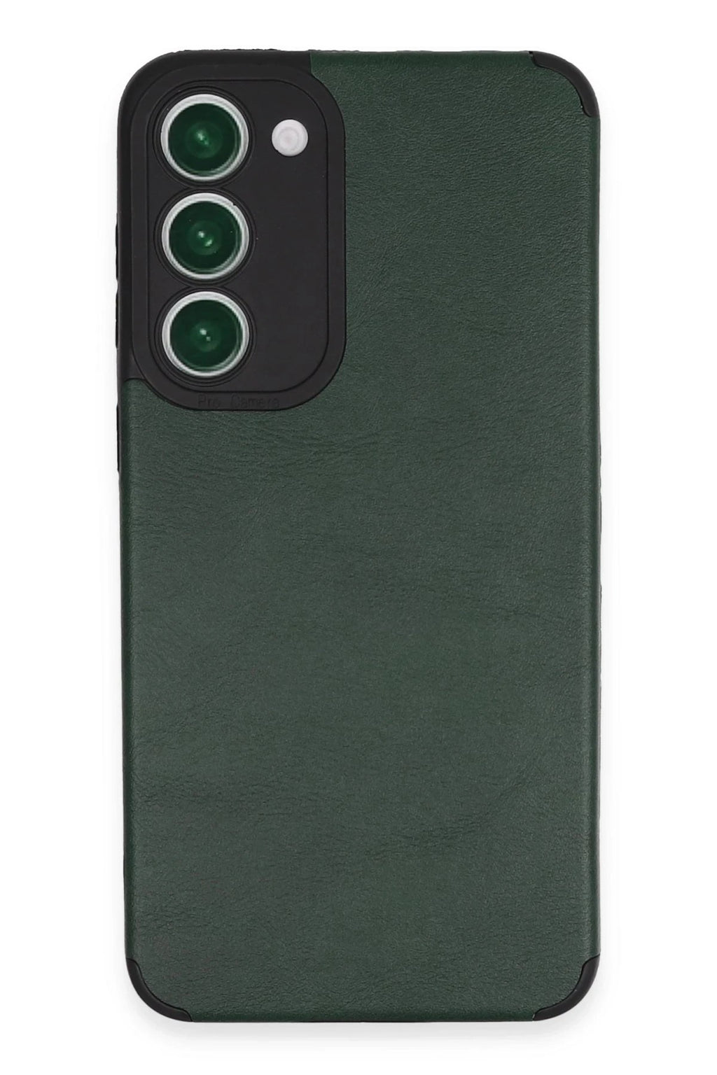 Mey İthalat® Samsung Galaxy S23 Plus Kılıf Loop Deri Silikon - Yeşil