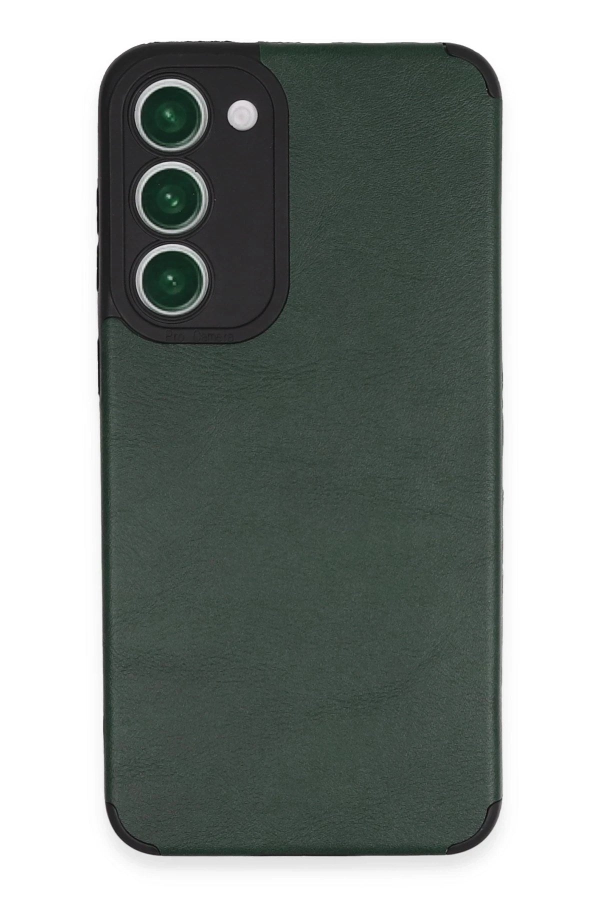 Mey İthalat® Samsung Galaxy S23 Plus Kılıf Loop Deri Silikon - Yeşil