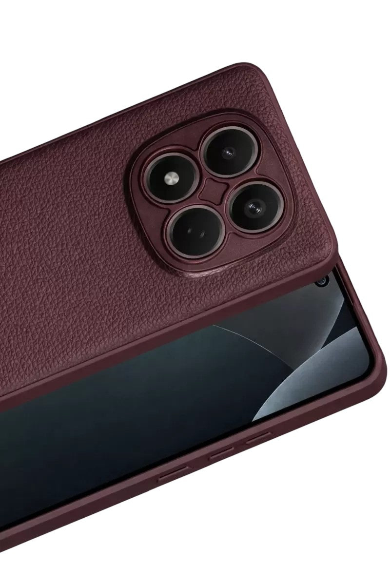 Mey İthalat® Redmi Note 15 Pro 4G Thermax Silikon Kılıf - Bordo