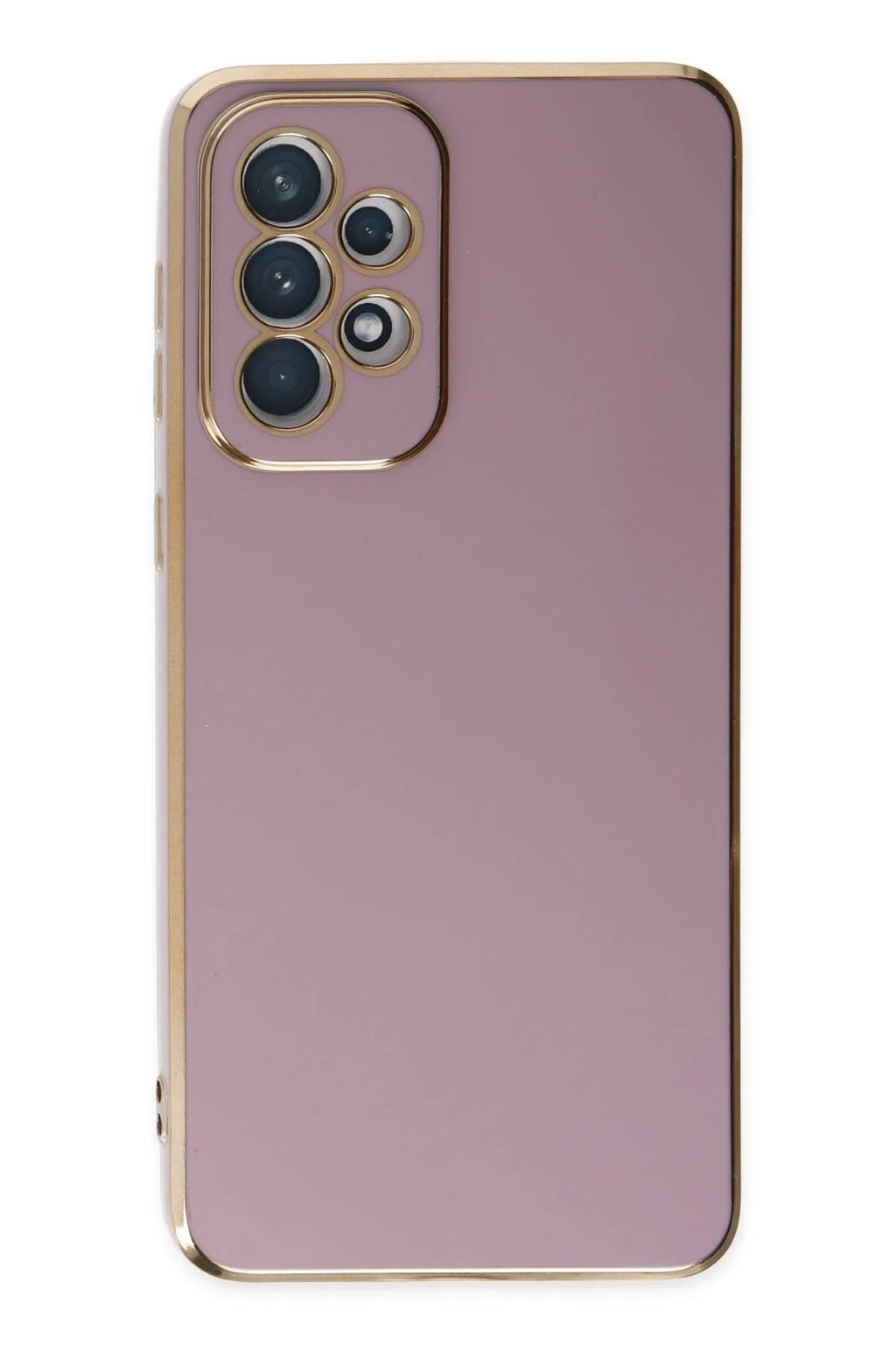 Mey İthalat® Samsung Galaxy A73 5G Kılıf Volet Silikon - Mor
