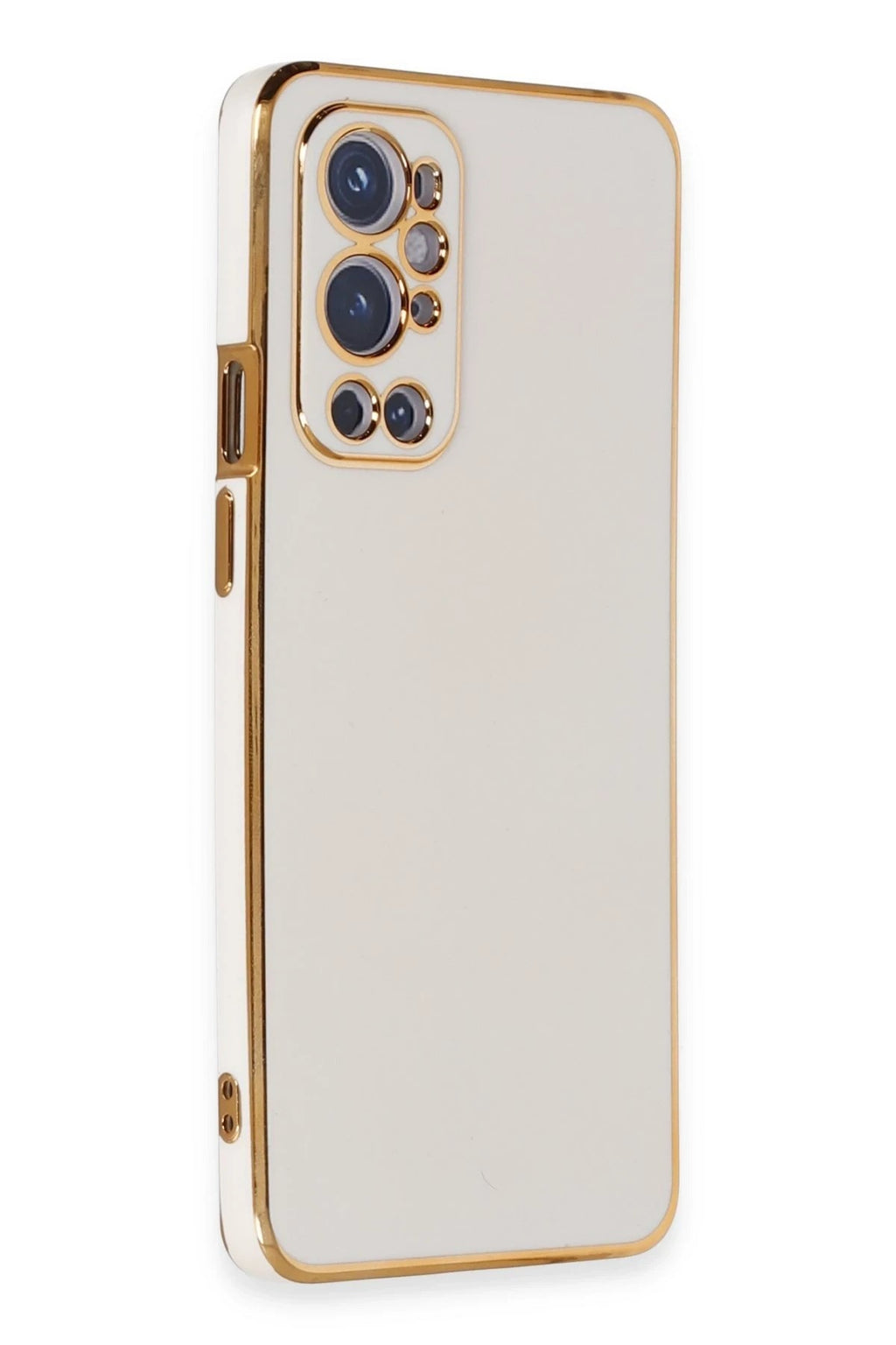Mey İthalat® One Plus 9 Pro Kılıf Volet Silikon - Beyaz