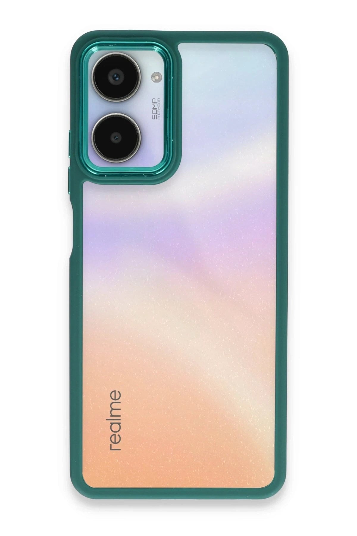 Mey İthalat® Realme 10 Pro 5G Kılıf Dora Kapak - Haki Yeşil