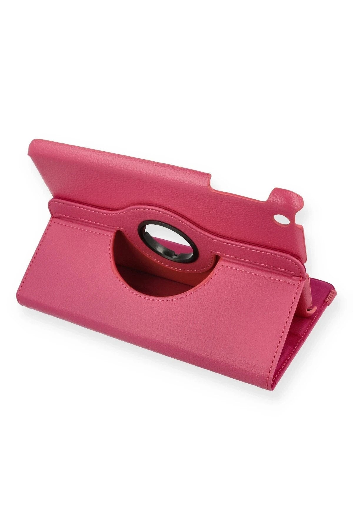 Mey İthalat® iPad Mini 1 Kılıf 360 Tablet Deri Kılıf - Pembe