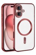 Mey İthalat® iPhone 17 Kross Magneticsafe Kapak - Kırmızı