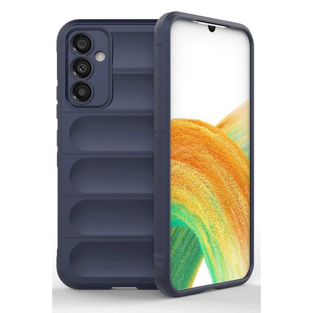 Mey İthalat® Samsung A56 Kılıf Optimum Silikon - Lacivert