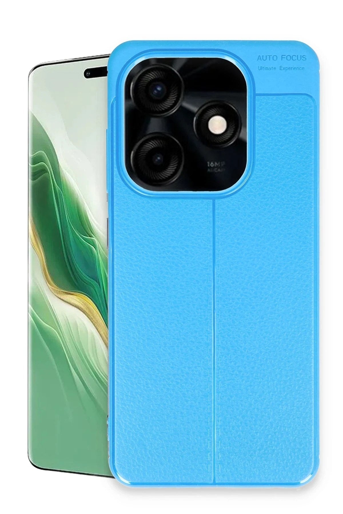 Mey İthalat® Tecno Spark Go 2024 Kılıf Auto Focus Kapak - Mavi