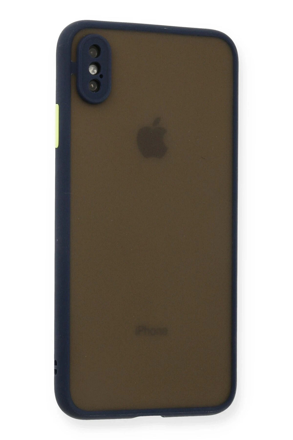 Mey İthalat® iPhone XS Max Kılıf Montreal Silikon Kapak - Lacivert
