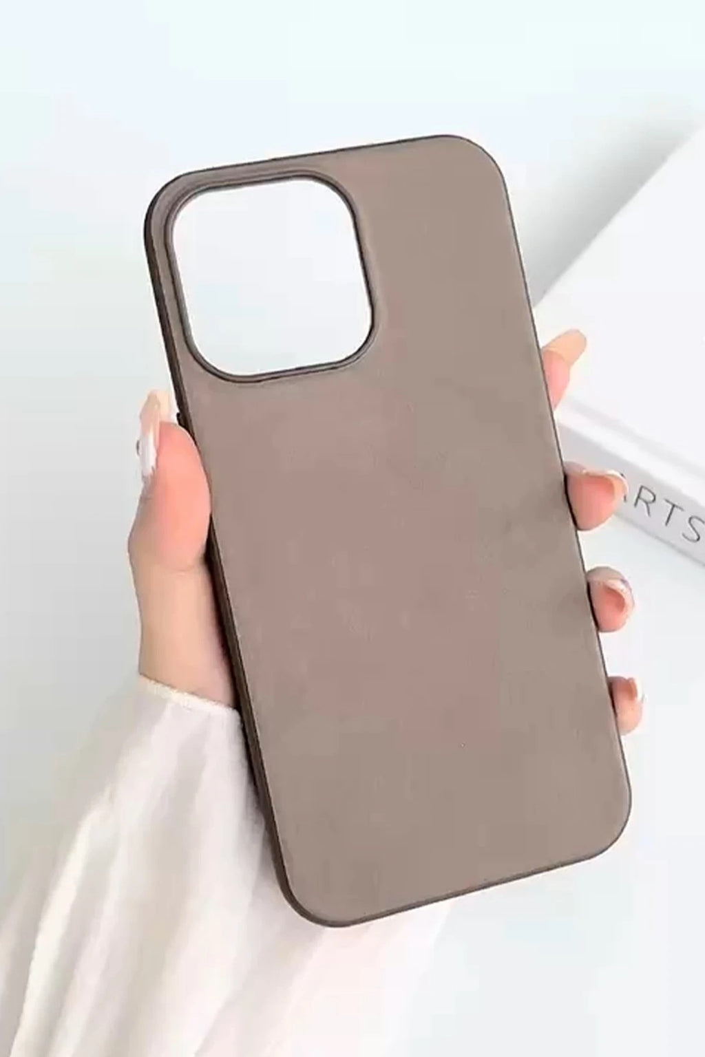 Mey İthalat® iPhone 15 Pro Kılıf Karen Magsafe Kapak - Kahverengi