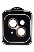 Mey İthalat® iPhone 13 PVD Metal Kamera Lens - Gold