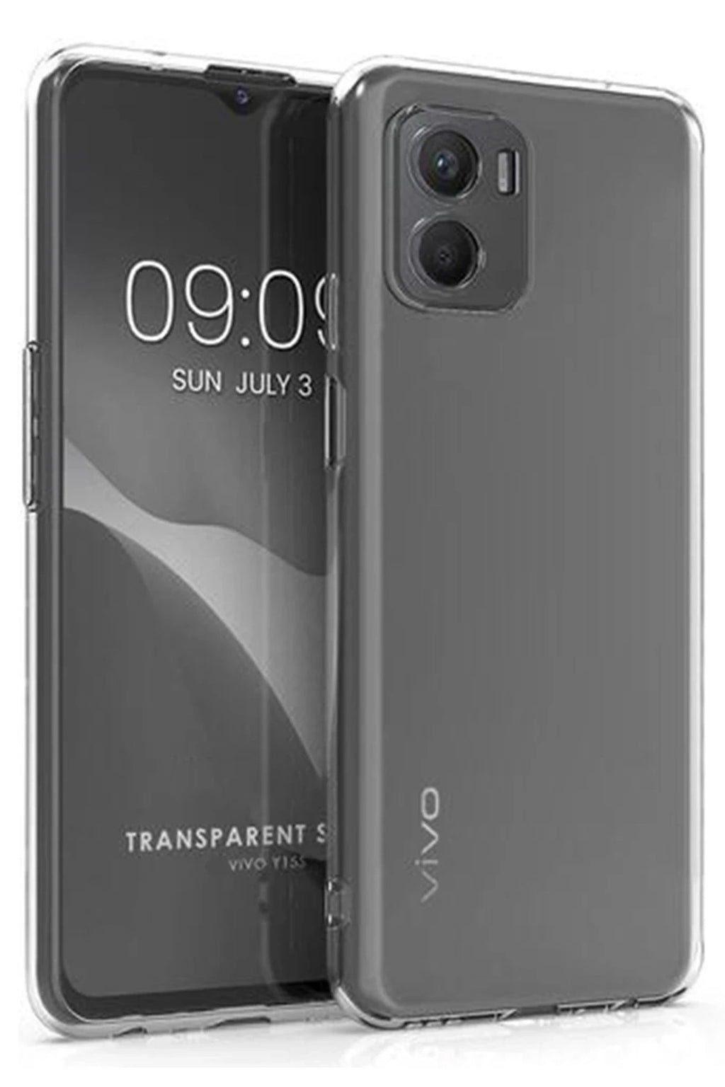 Mey İthalat® Vivo Y15S Kılıf Lüx Şeffaf Silikon