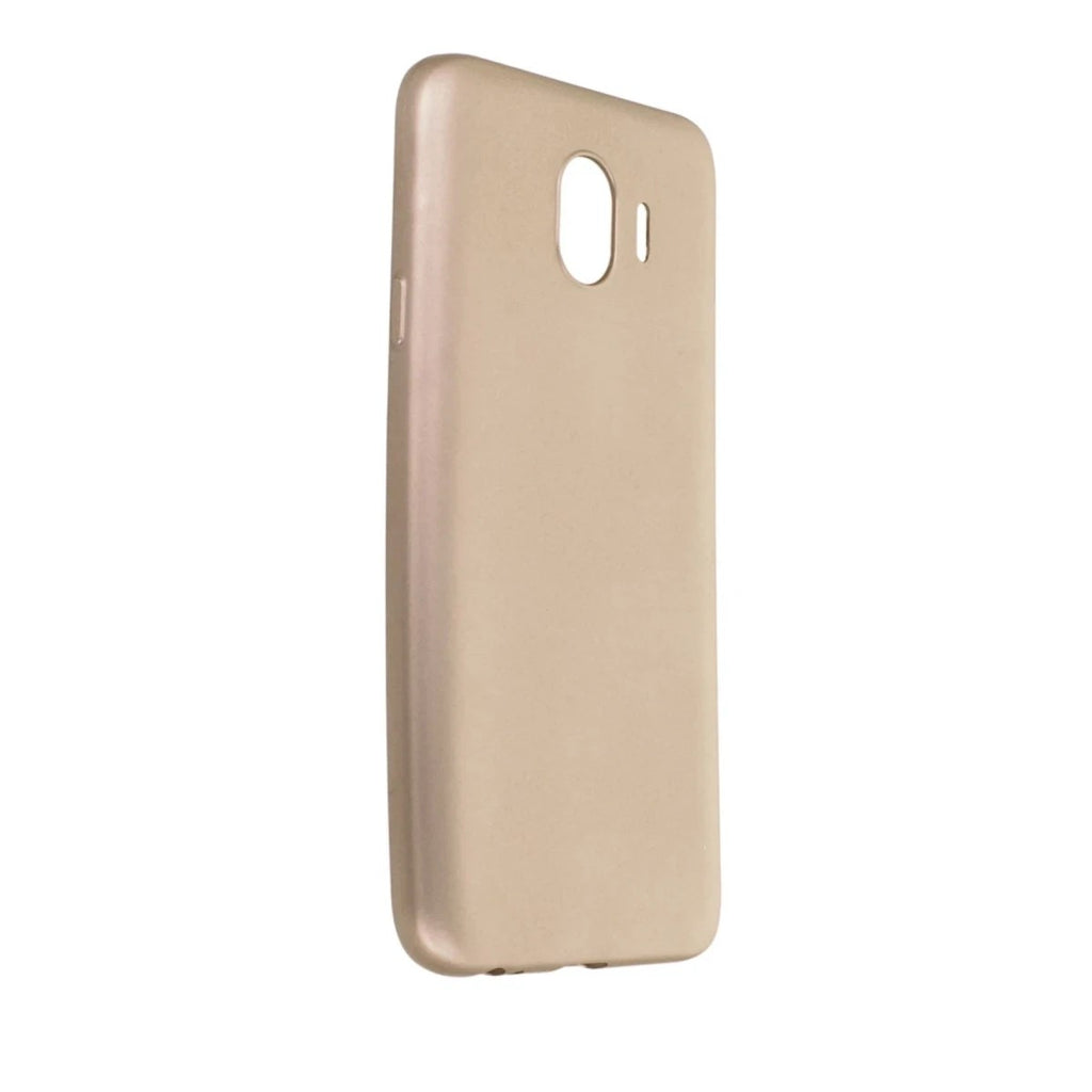 Mey İthalat® Samsung Galaxy J4 Kılıf First Silikon - Gold