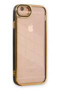 Mey İthalat® iPhone 6 Kılıf Liva Lens Silikon - Siyah