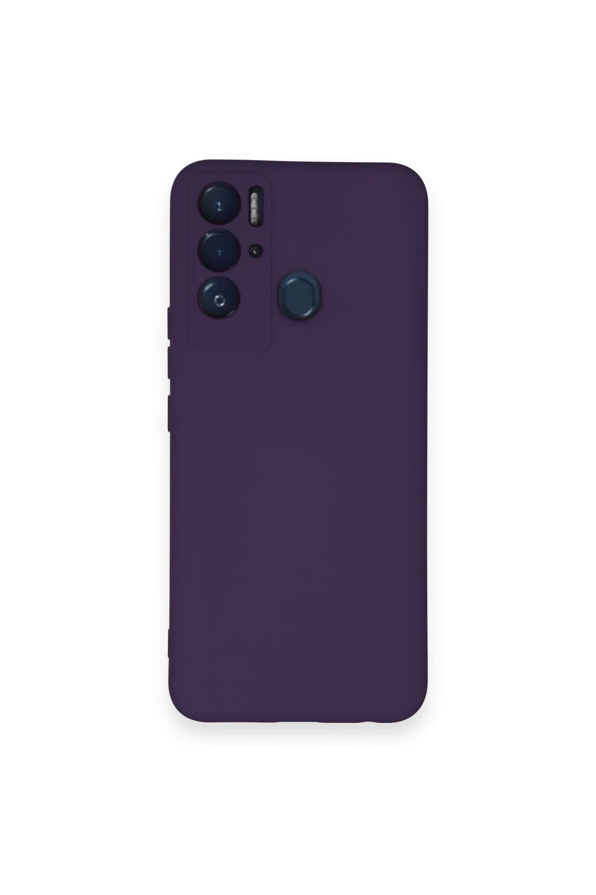Mey İthalat® Tecno Pova Neo Kılıf Nano içi Kadife Silikon - Mor