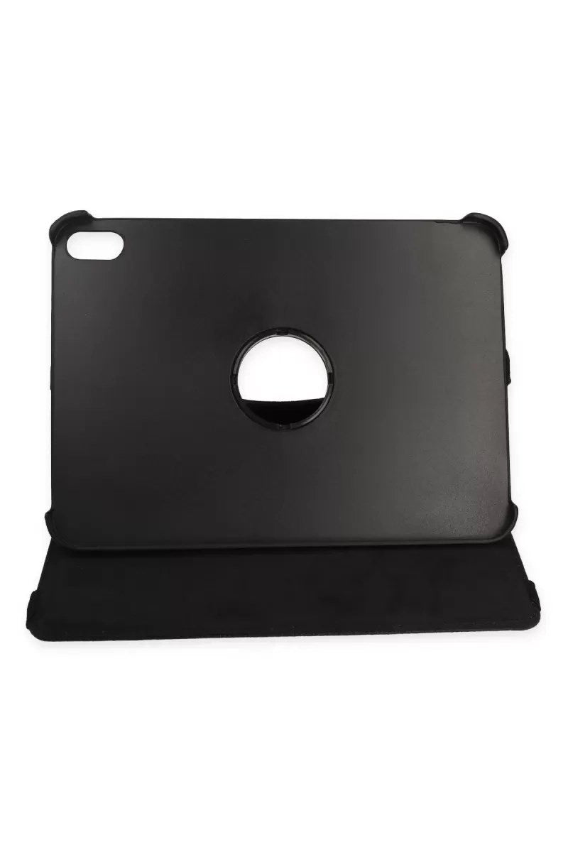 Mey İthalat® iPad 2022 10.9 (10.nesil) Kılıf 360 Tablet Deri Kılıf - Siyah